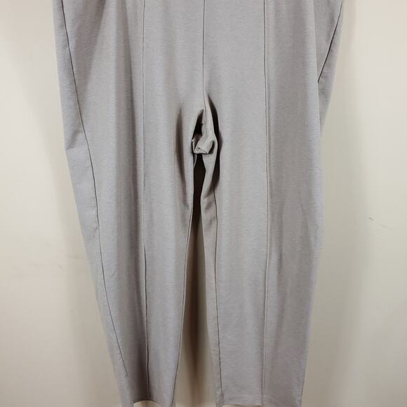 Rebecca Malone Tan Front Seam Straight-leg Pull-on Pants Size 3X - Picture 3 of 9